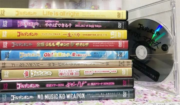 レア　ゴールデンボンバー 金爆　DVDセット