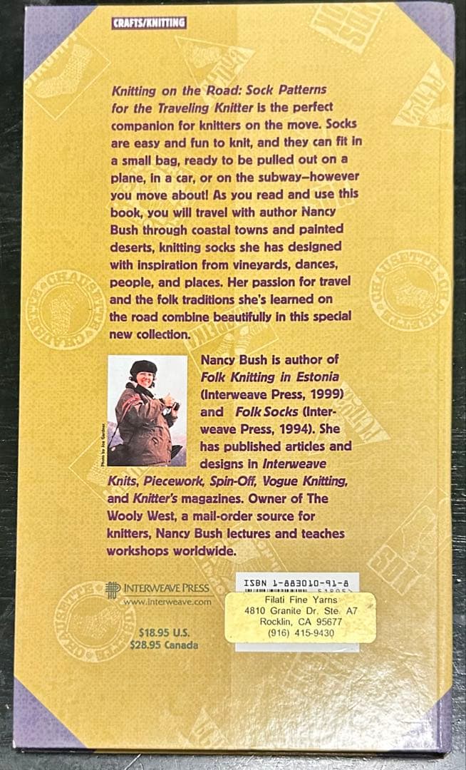 【希少】Nancy Bush 靴下編み 洋書3冊セット（リング製本あり・英語）