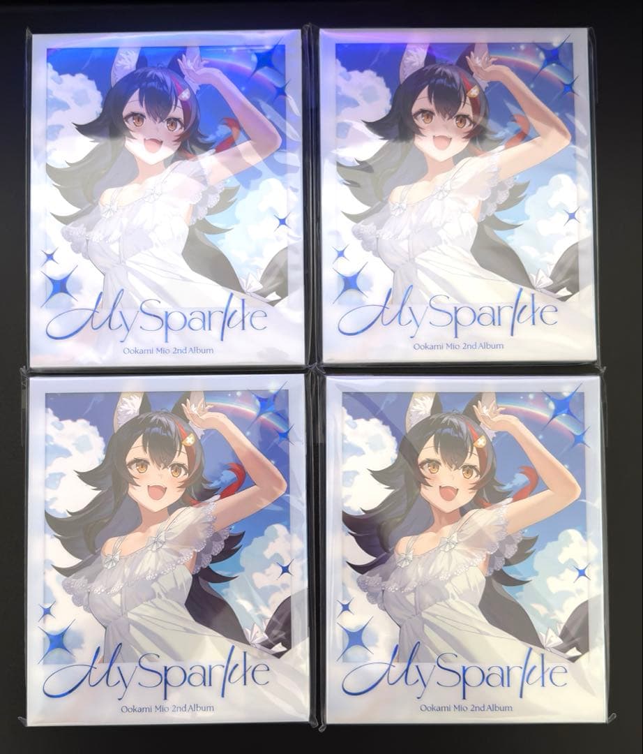 ナ*ン様 大神ミオ 2nd アルバム『My Sparkle』完全生産限定盤×4