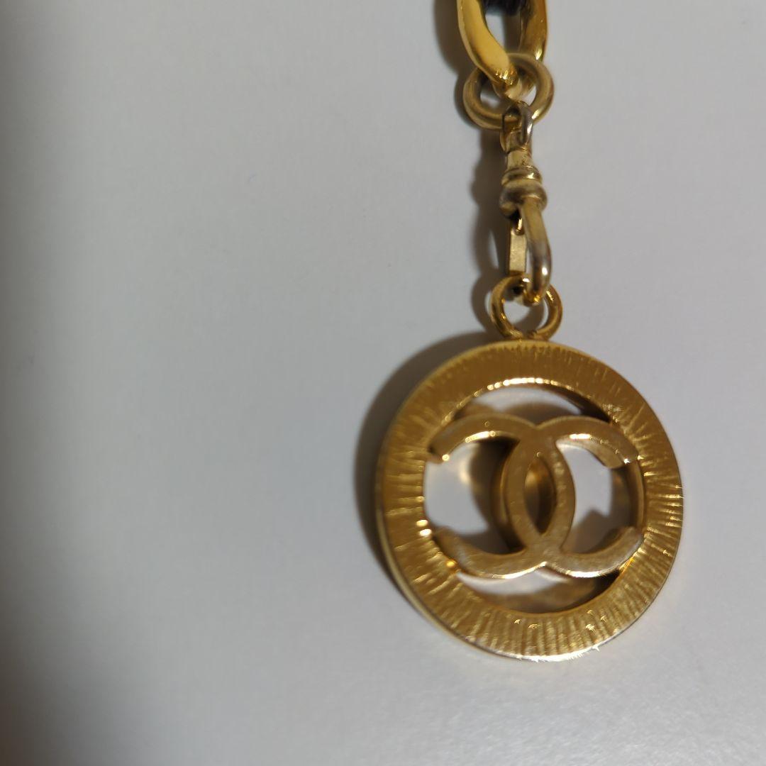 シャネル ゴールド ブラック チェーンベルト