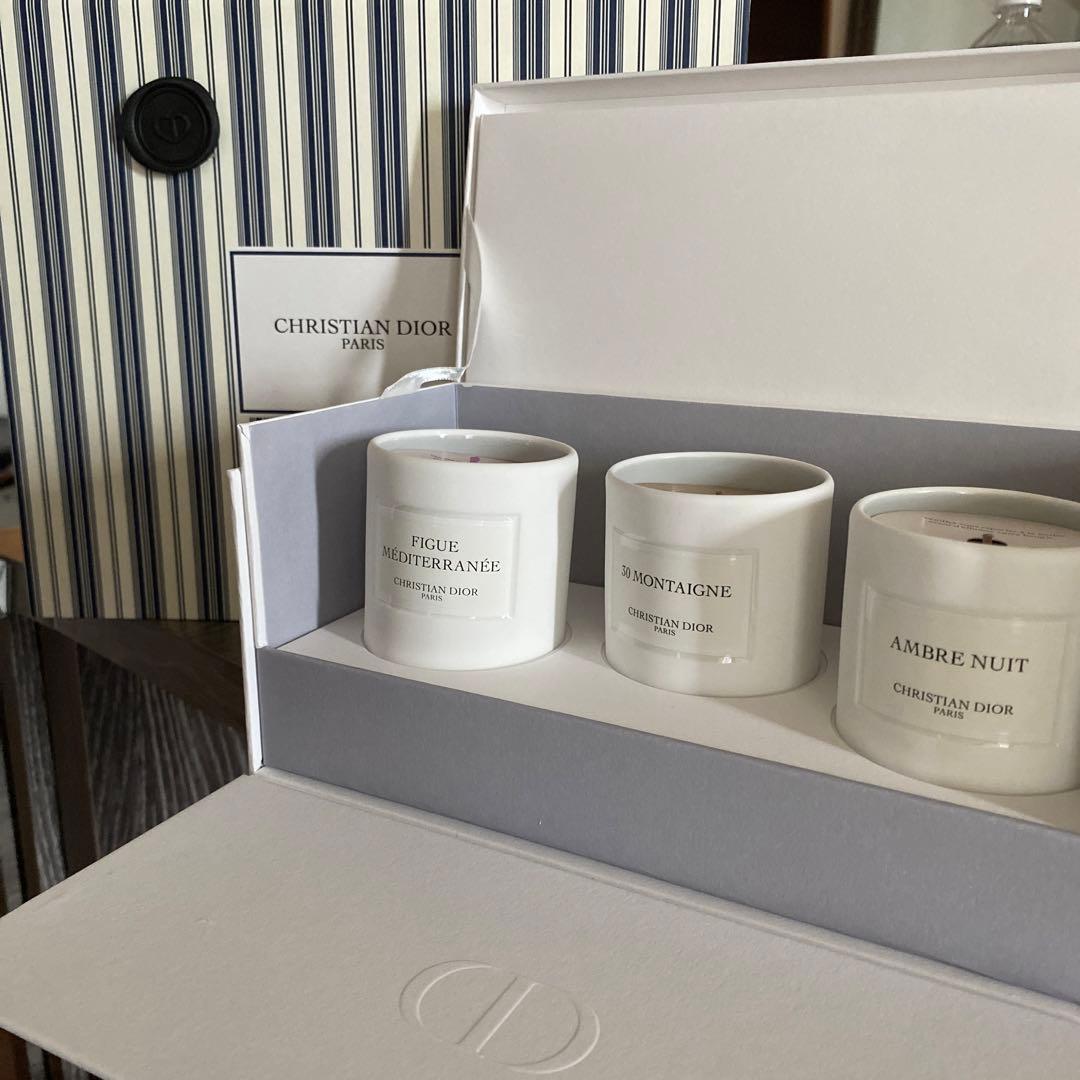セール！新品Dior キャンドル　3個セット　箱付き 正月セール