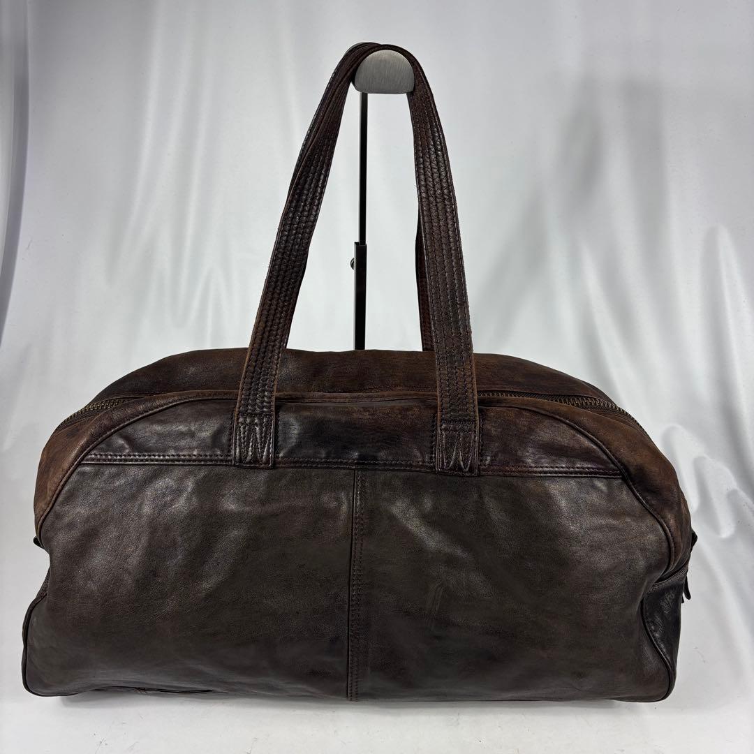 PORTER　ホースマン　ボストンバッグ　馬革　旅行　レザー 　吉田カバン 濃茶
