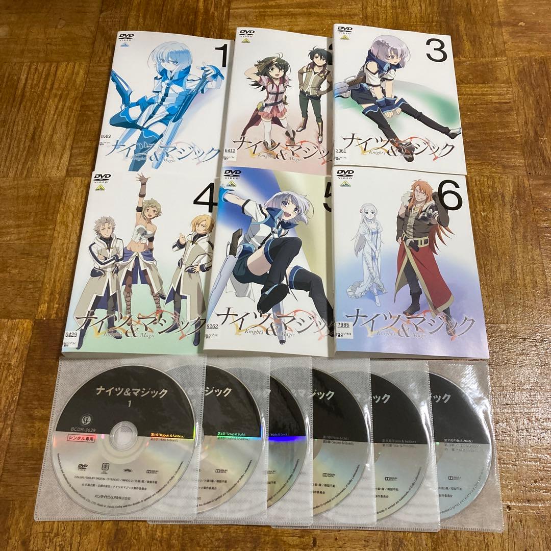 DVD　ナイツ＆マジック　全6巻　全巻