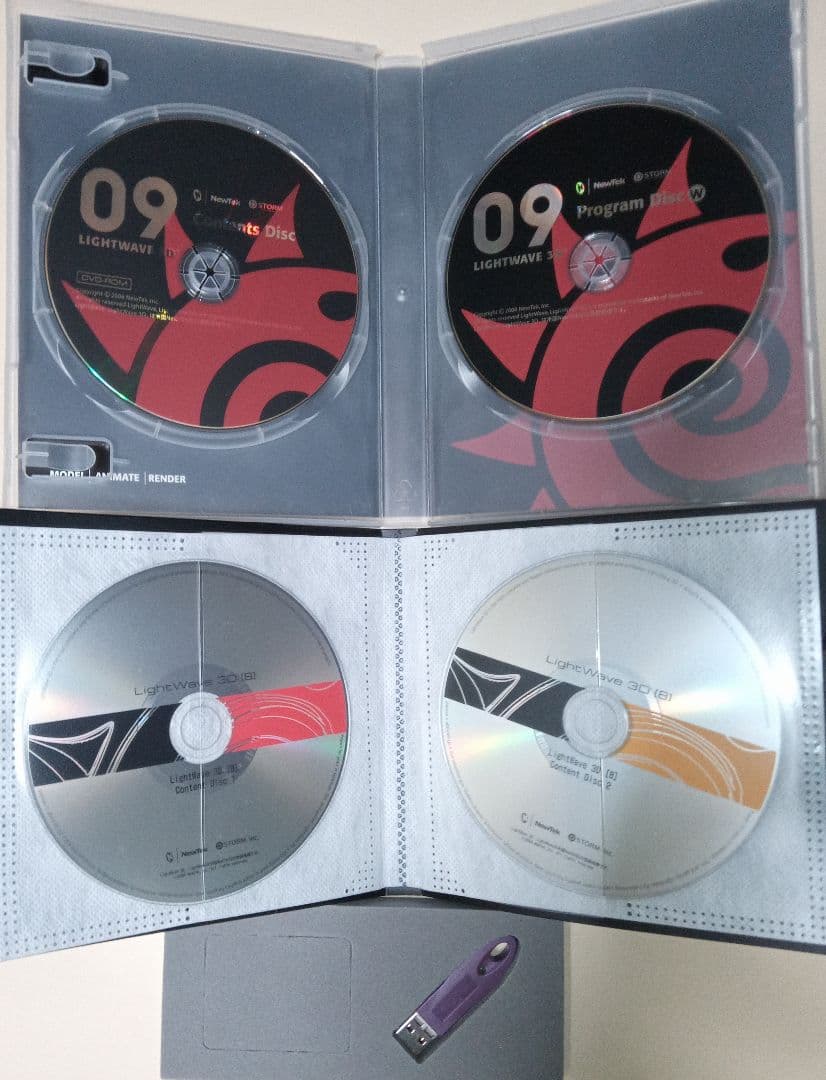 ・LightWave3D8/9　製本マニュアル付きパッケージ