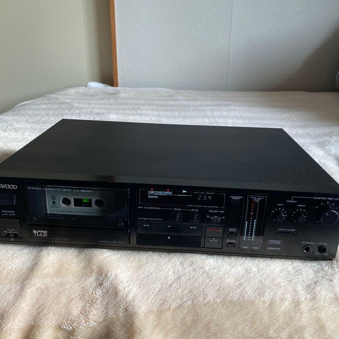 KENWOOD ステレオカセットデッキ KX-880GR