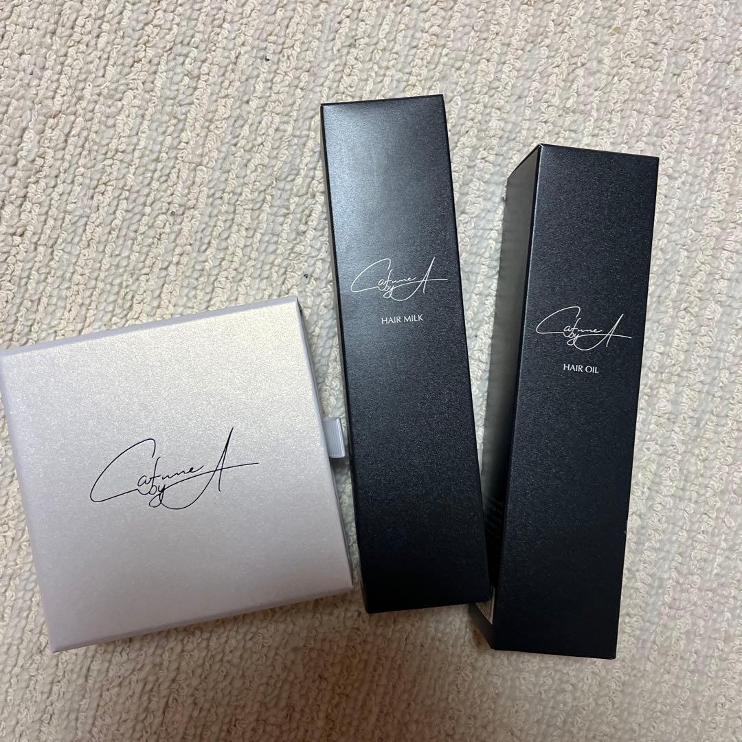 新品CAFUNE byA カフネバイエー　ヘアミルク・オイルセット　シュシュ