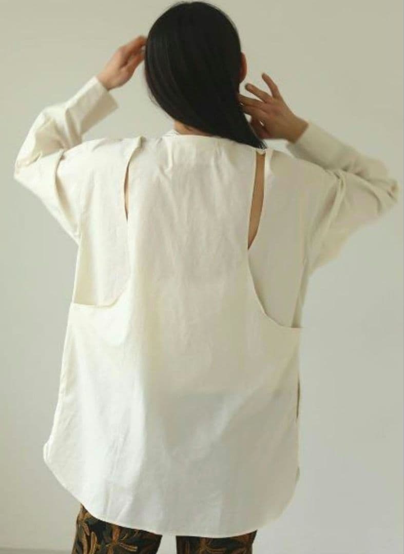 トゥデイフルTODAYFUL　back slit shirtバッグスリットシャツ