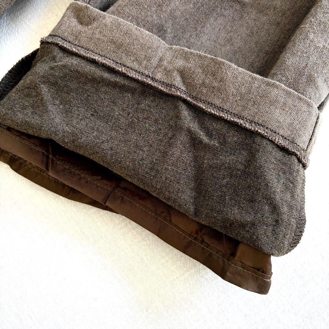 tumugu： ツムグ ▲∵゜ コットンウールパンツ 日本製