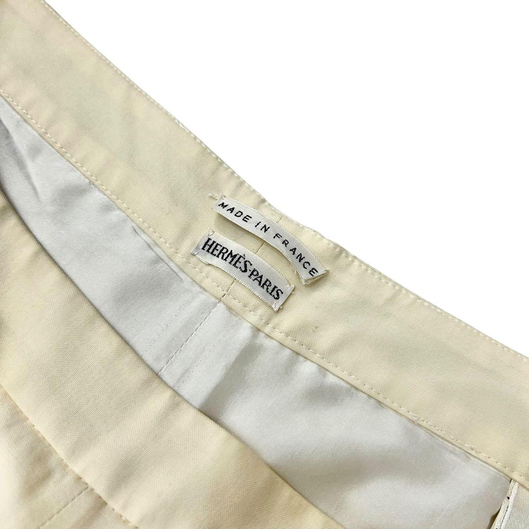 HERMES マルジェラ期 ウール ワイドトラウザー メンズサイズ