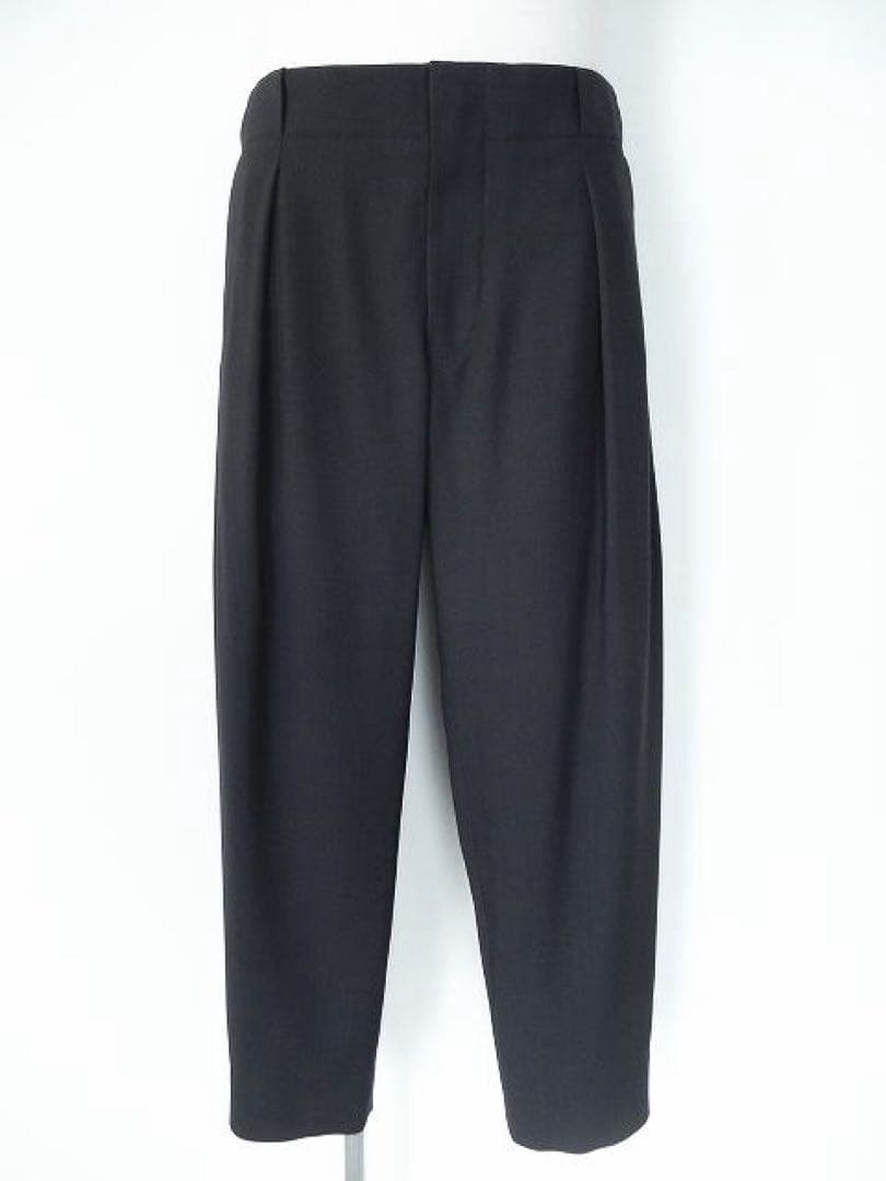 パンツ OVERCOAT Pleated Trouser with Loops M1