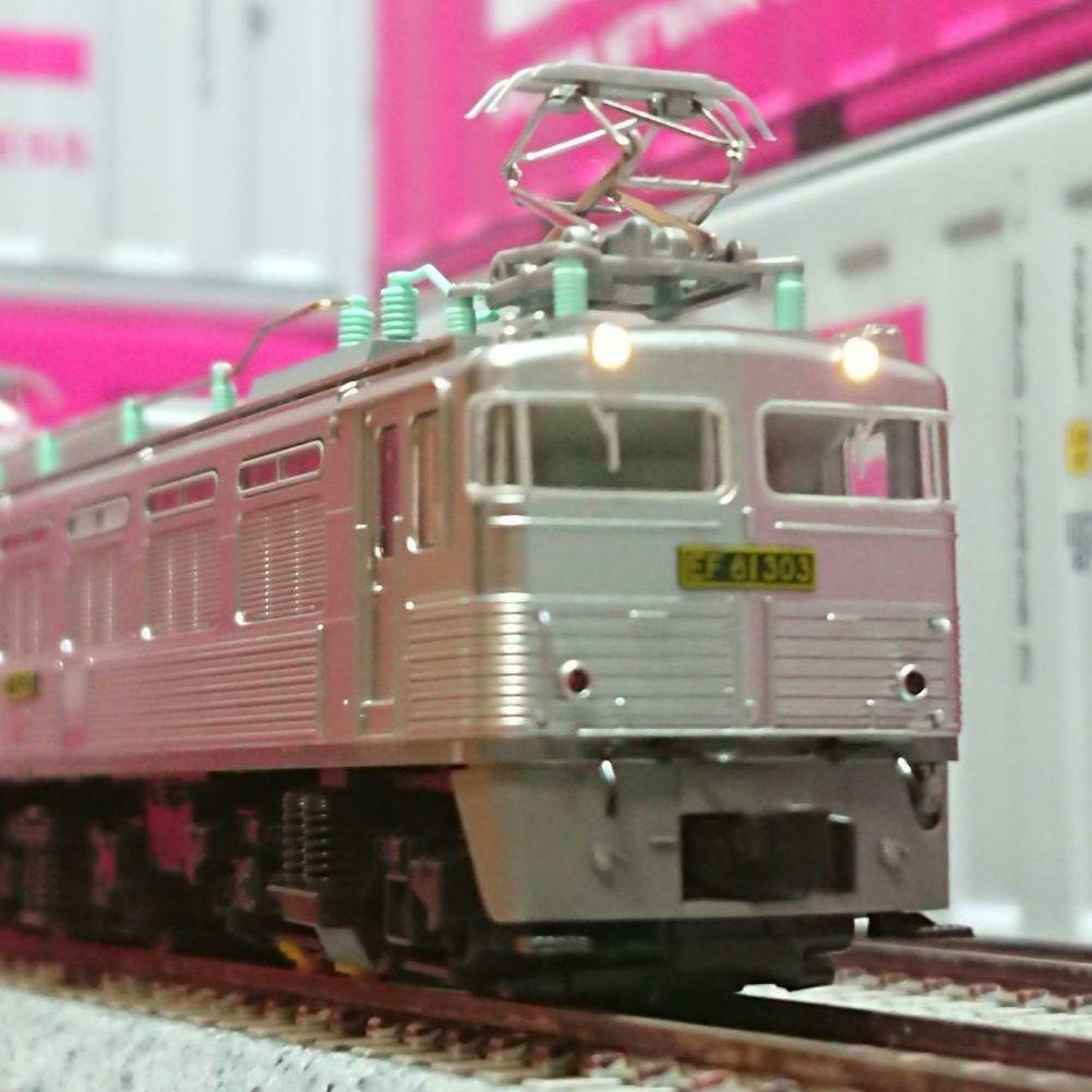 Nゲージ KATO EF81 300 銀釜