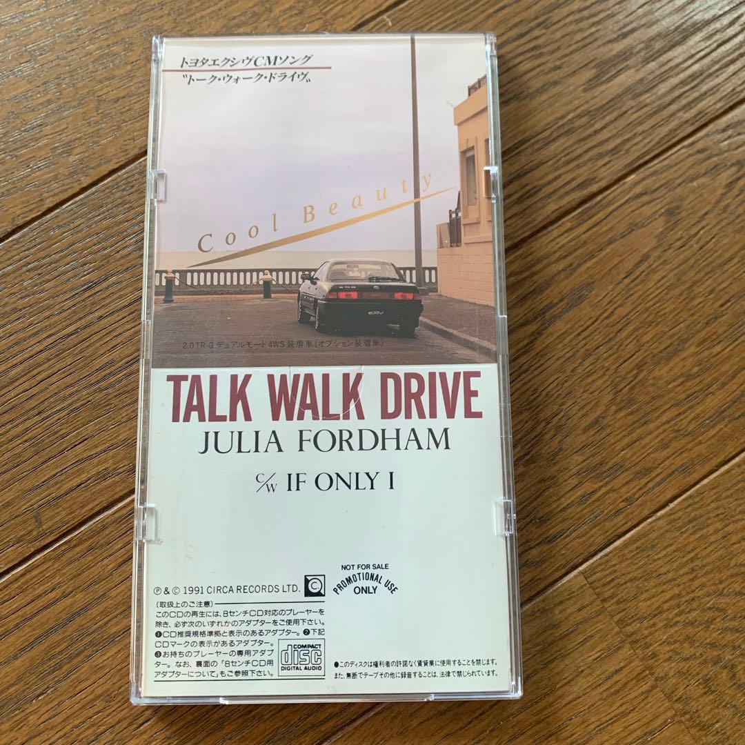 JULIA FORDHAM TALK WALK DRIVE CD 貴重品　日本盤