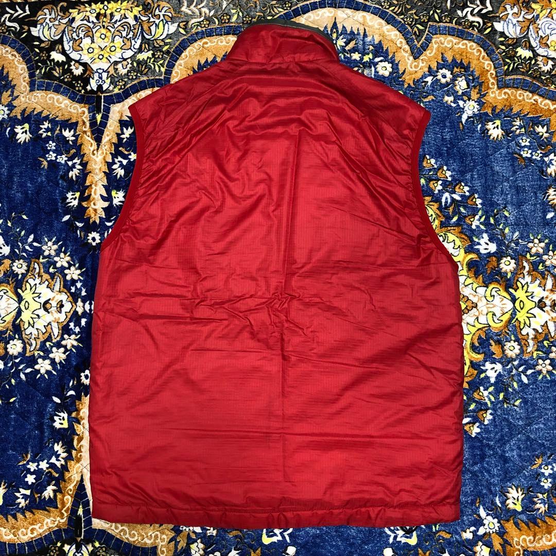 パタゴニア　パフボールベスト　赤
