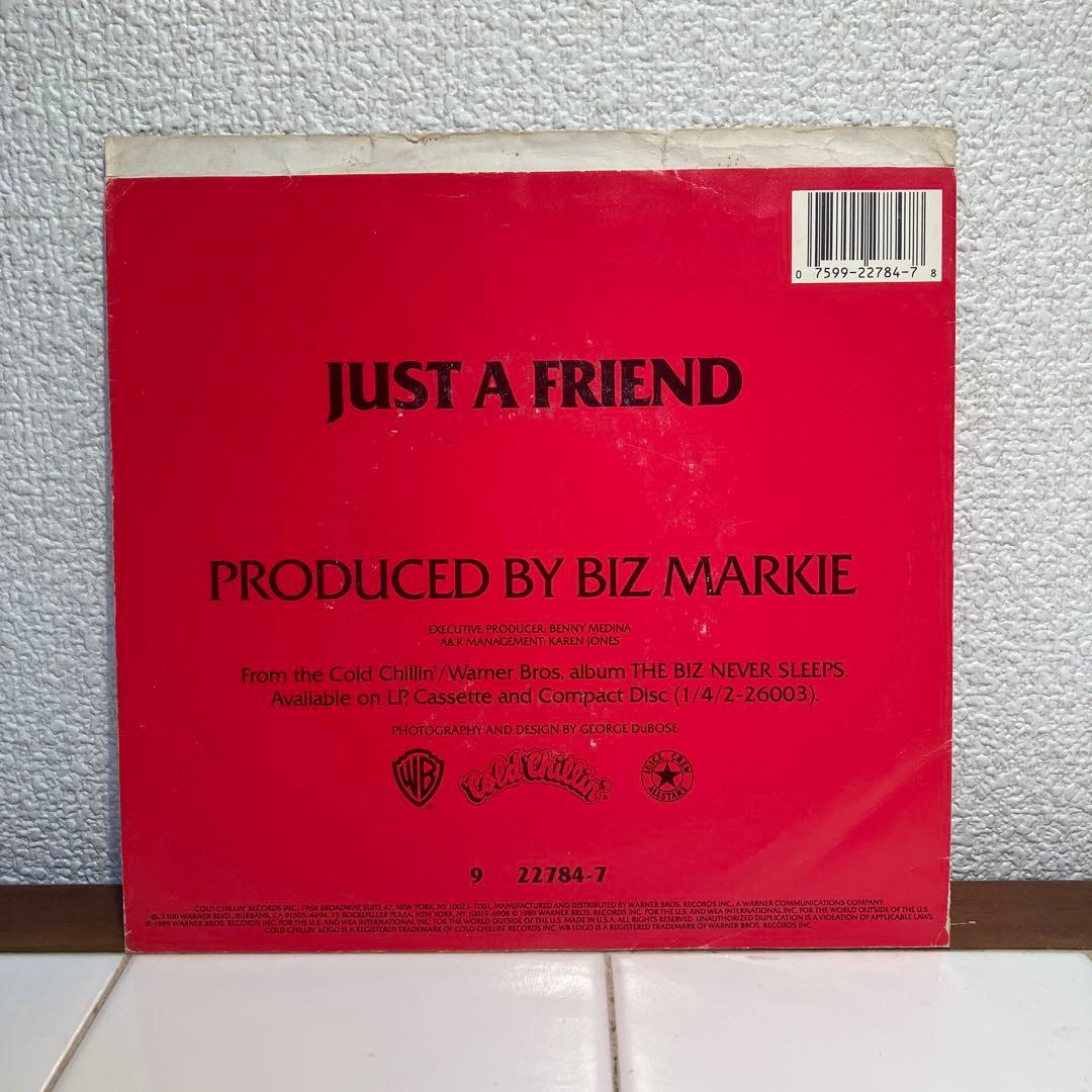 Biz Markie Just A Friend 7インチレコード