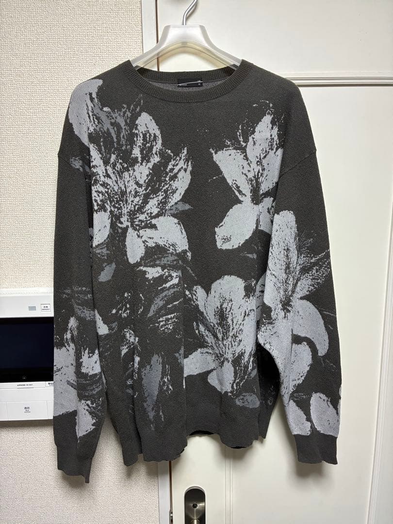 LAD MUSICIAN FLOWER KNIT フラワー ニット 花柄