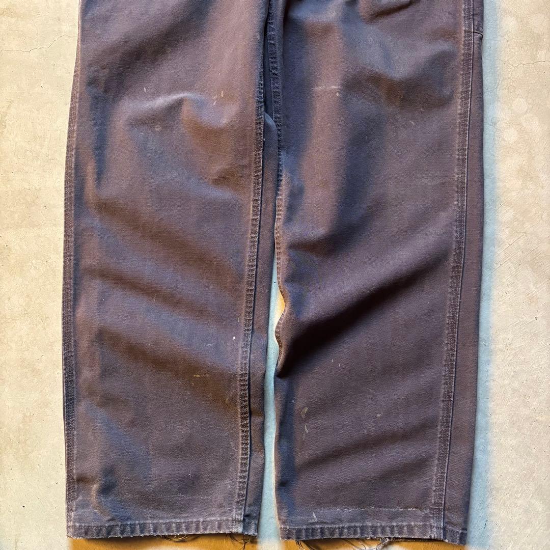 カーハート　ペインターパンツ　ダックパンツ　ボロ
