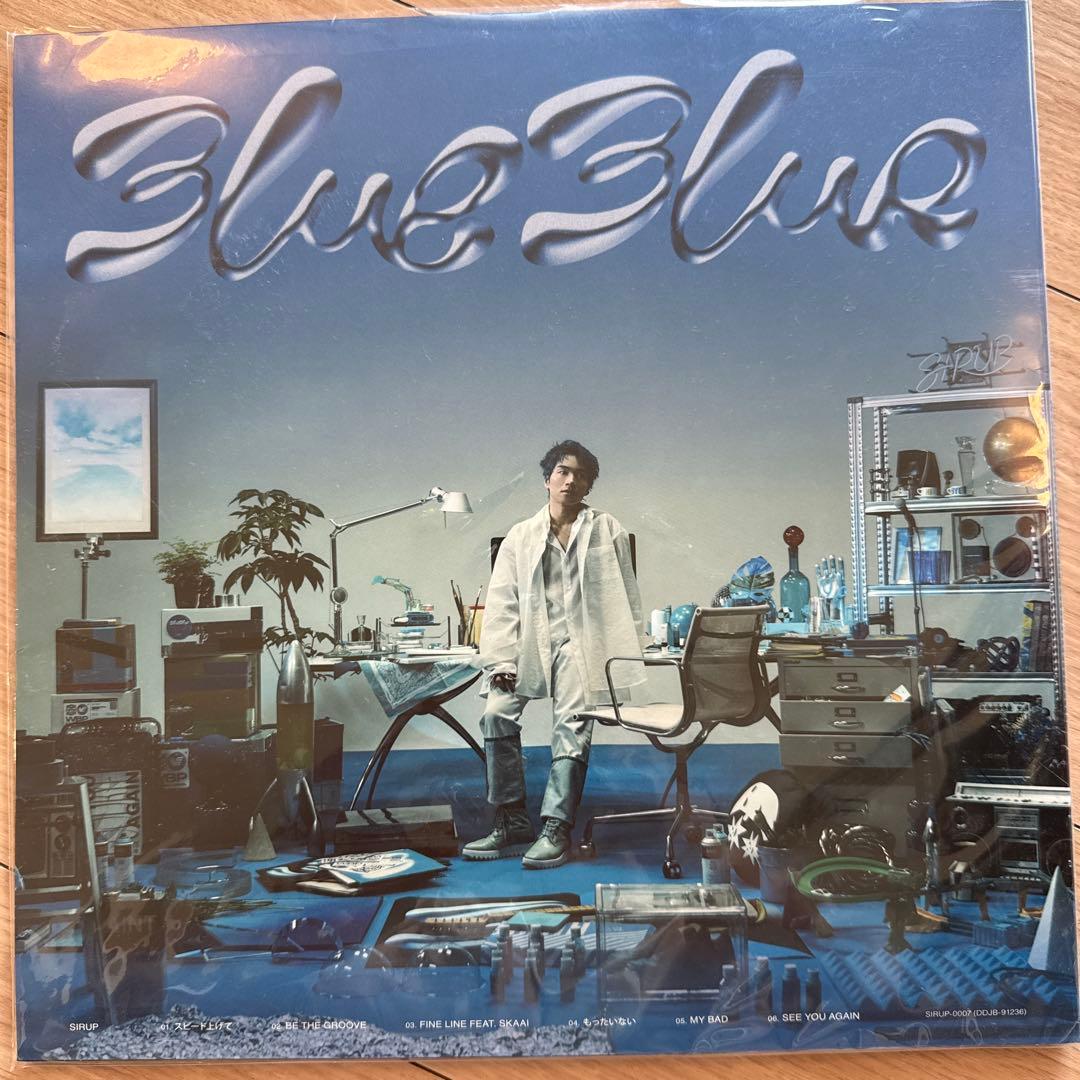 【新品未開封】Sirup レコード　BLUE BLUR LP