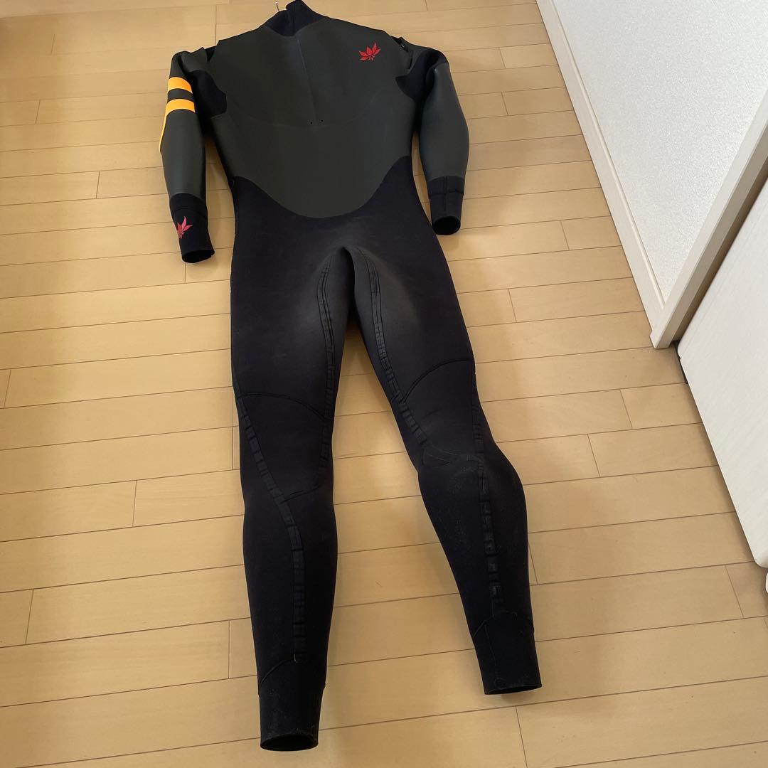 セミドライスーツ グレー/アックスクラッシックウェットスーツ　CJモデル