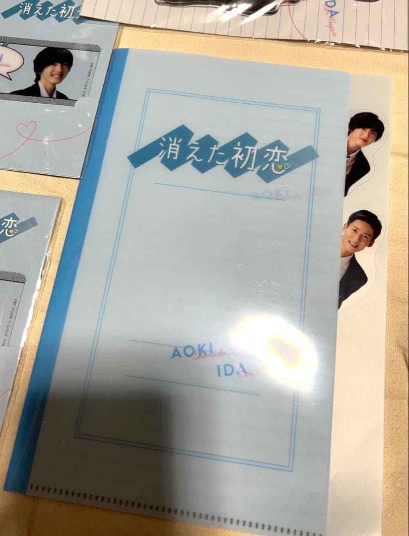 美品⭐︎消えた初恋4DVD-BOX＋消えた初恋グッズ4点付き　目黒蓮　道枝駿佑