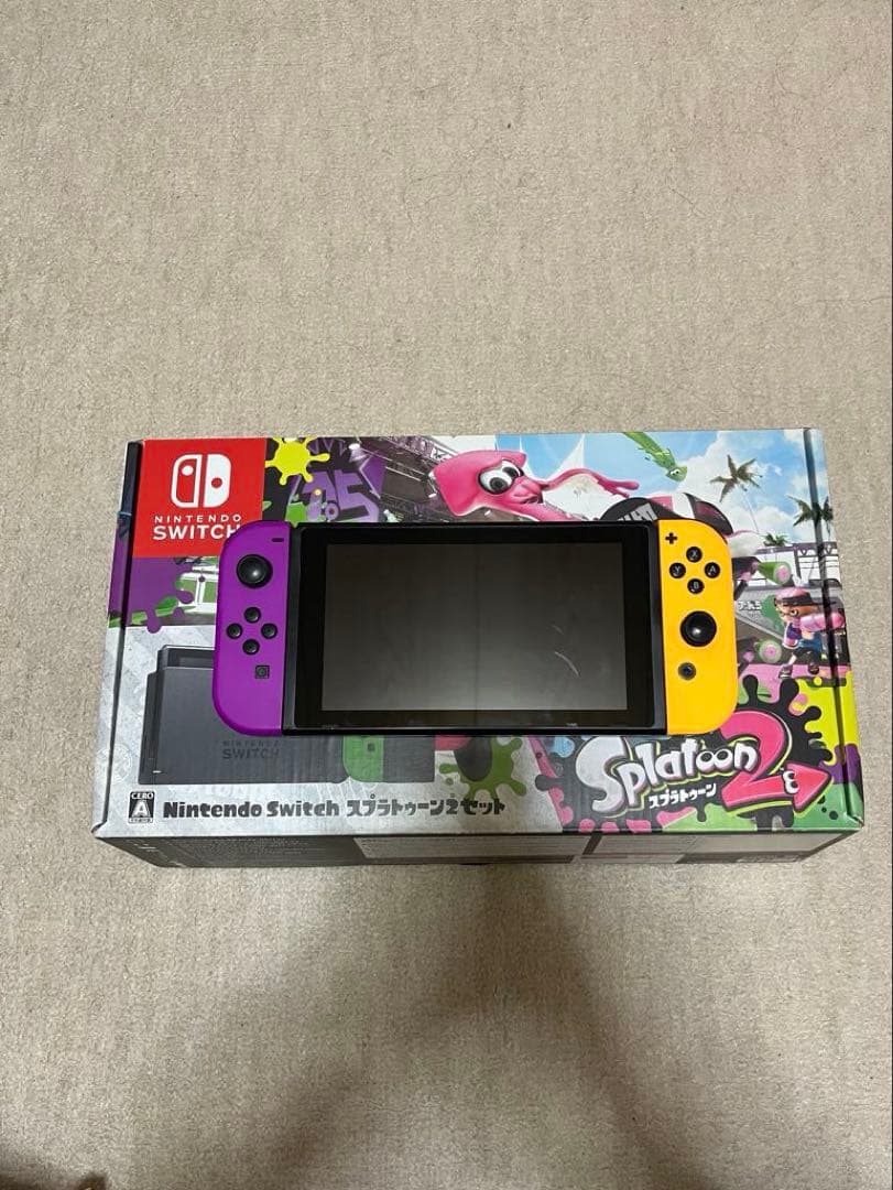 任天堂　switch スプラトゥーン2モデル　※ソフトなし　動作確認済み