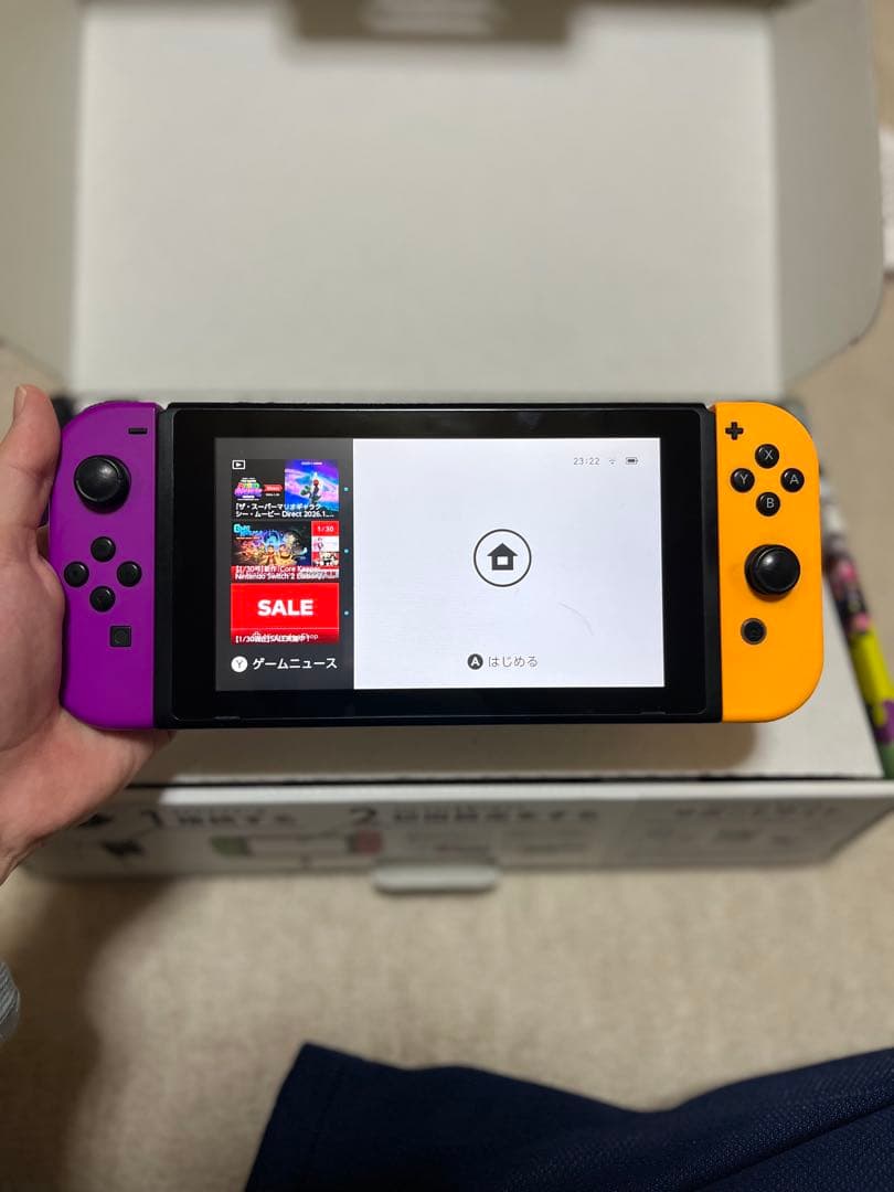 任天堂　switch スプラトゥーン2モデル　※ソフトなし　動作確認済み