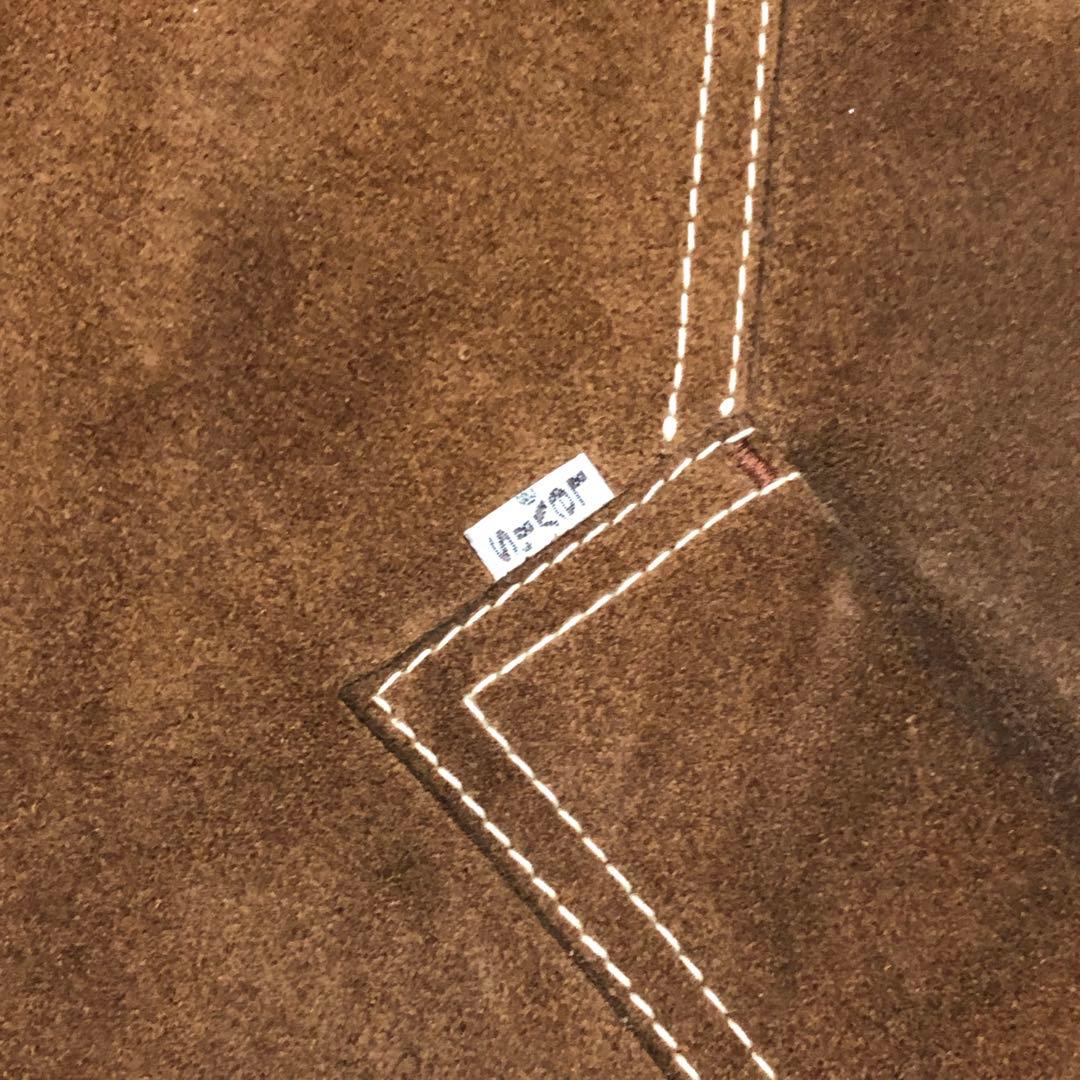 リーバイス　レザーベスト　スウェード　ヴィンテージ