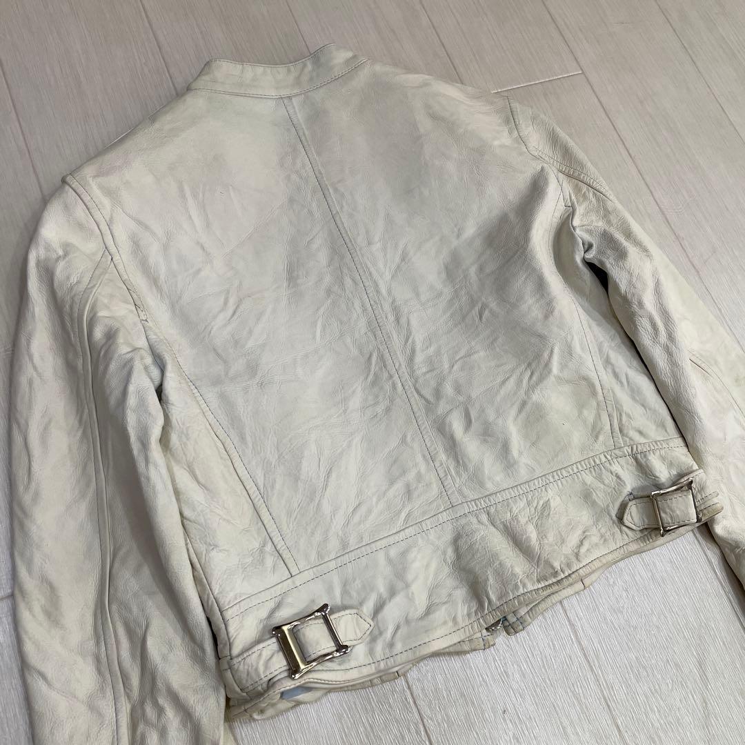 希少 ISAMUKATAYAMA BACKLASH ライダースジャケット 牛革