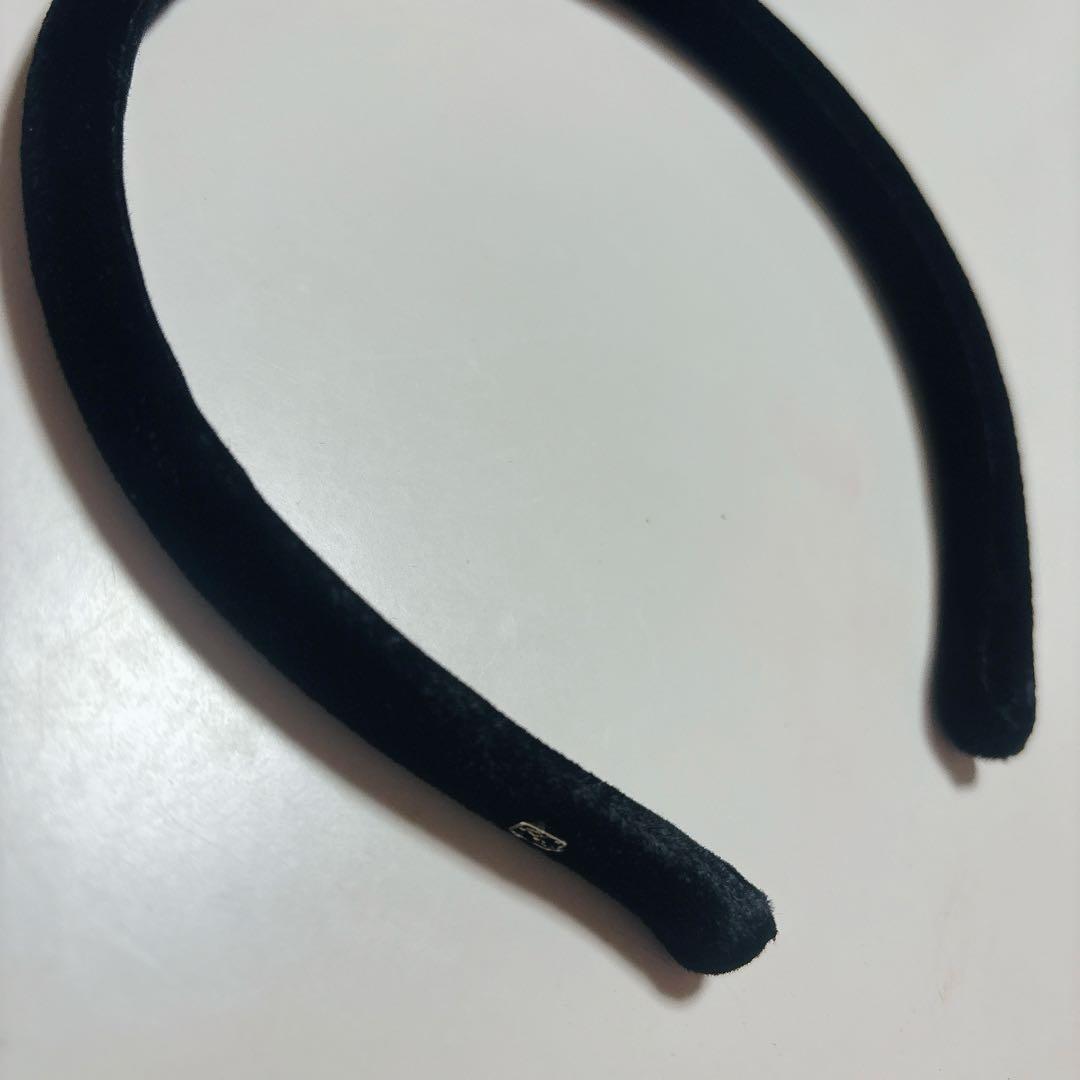 美品 ALEXANDRE DE PARIS カチューシャ ブラック