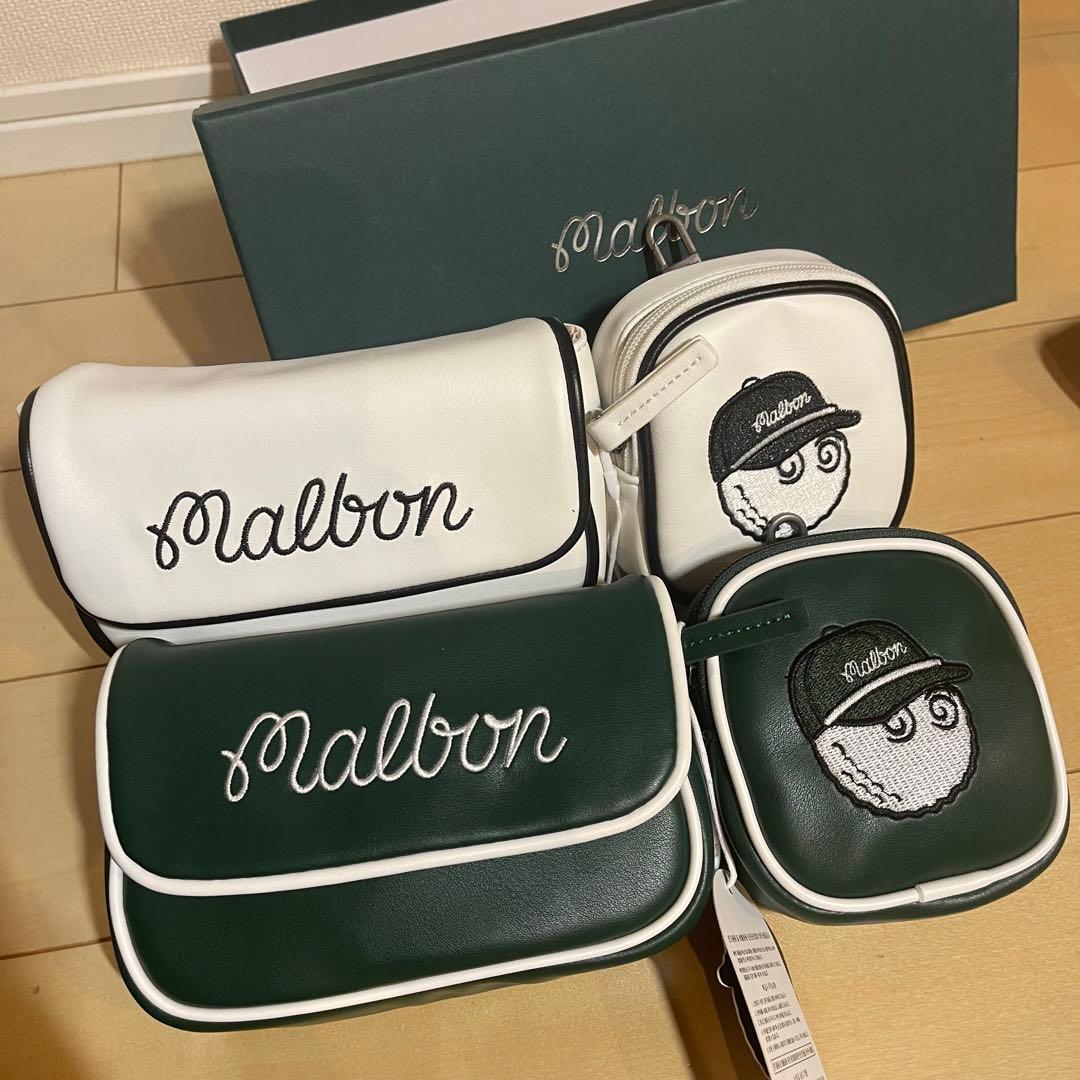MALBONマルボンゴルフ ウエストポーチ ウェストバッグ 白