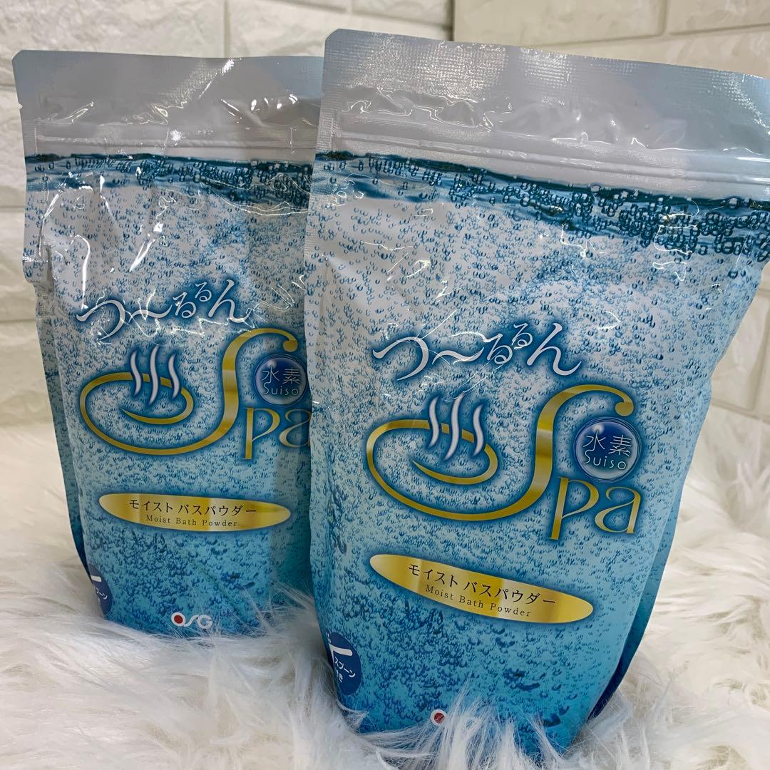 【666】つ〜るるん水素Spa モイストバスパウダー 6袋セットh