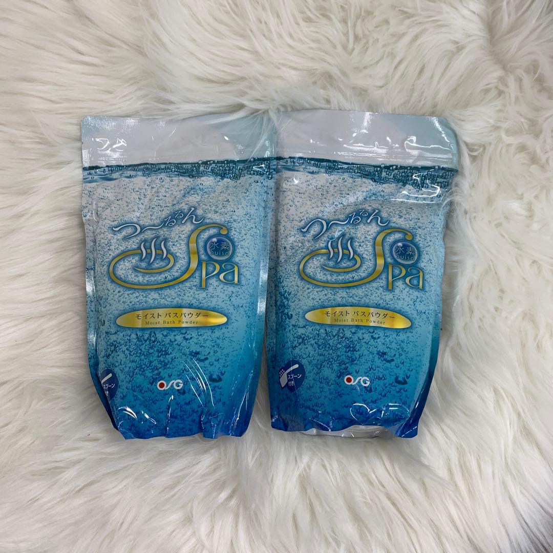 【666】つ〜るるん水素Spa モイストバスパウダー 6袋セットh