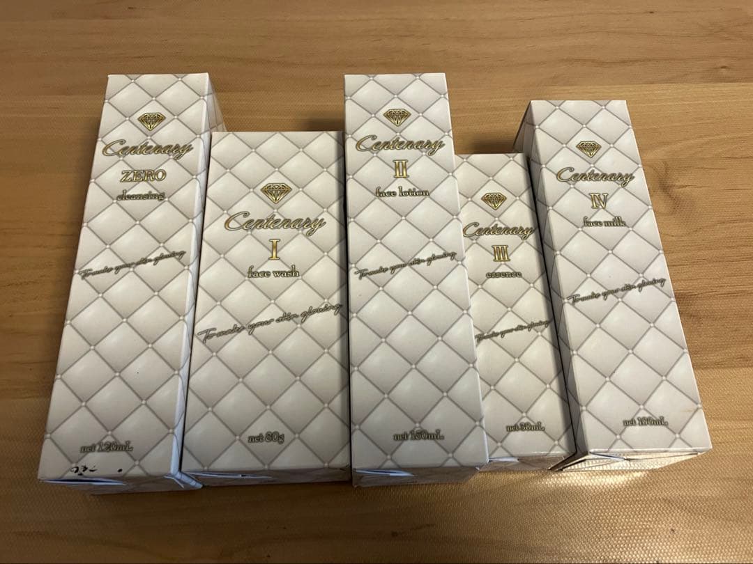 ダイヤモンドライフ　センティナリーシリーズ 低刺激 化粧水 乳液 洗顔