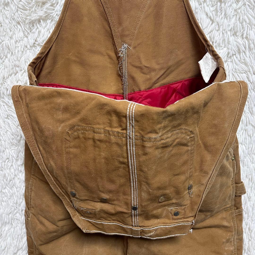 Carhartt カーハート R02 ダック ダブルニー ビブオーバーオール ②