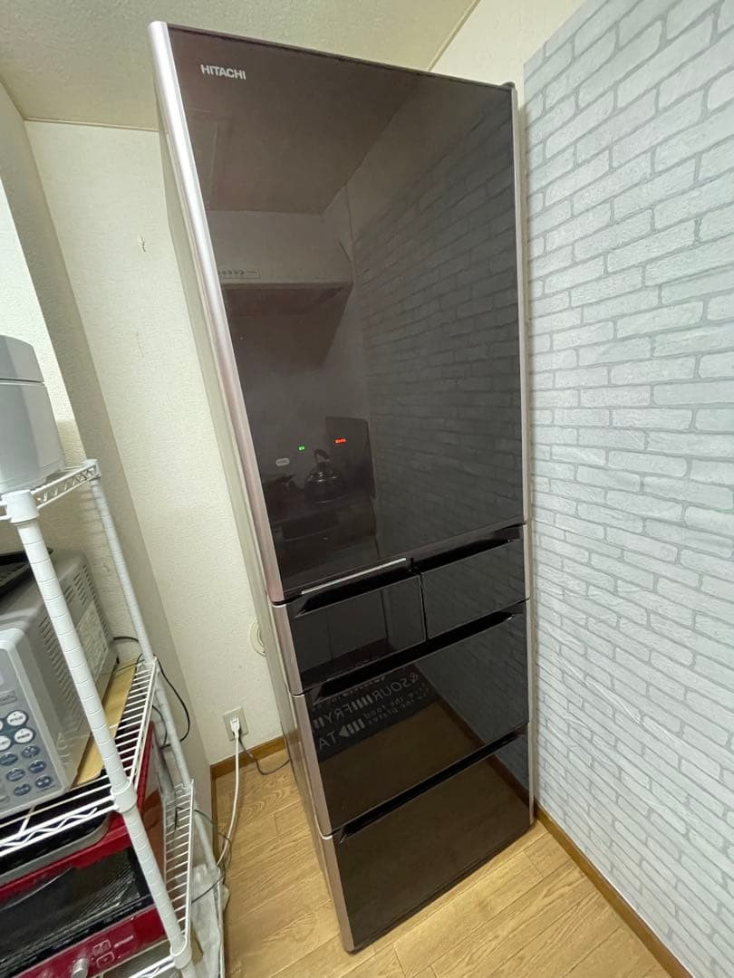 【送料込】【美品】冷凍冷蔵庫 5ドア 415L R-S4200D 2014年製