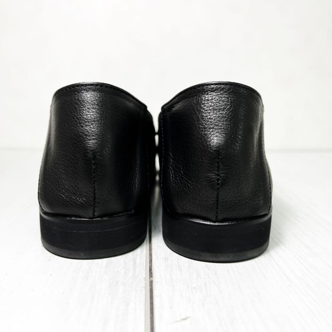 【美品】ルタロン ビットローファー 黒 24.5