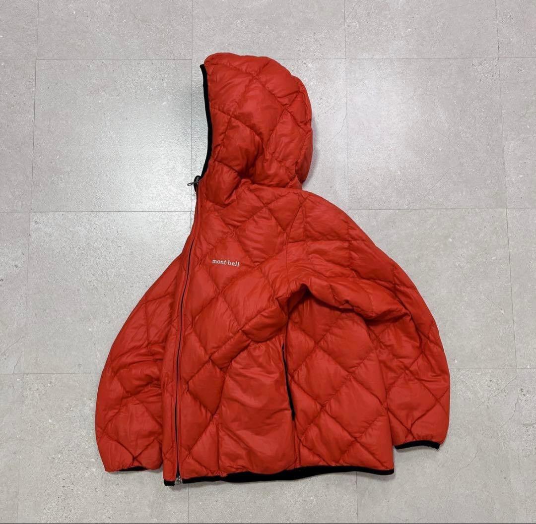 ジャケット・アウター mont-bell down jacket parka black/red