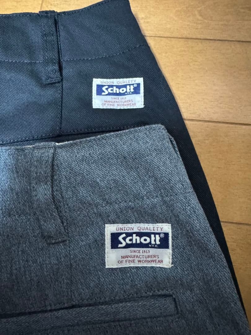 schott ／ショット　ワークパンツ　2本
