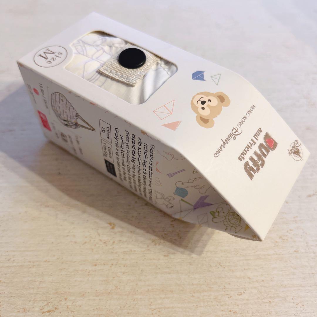 【新品】 香港ディズニー ダッフィー フレンズ シュパット エコバッグ Mサイズ