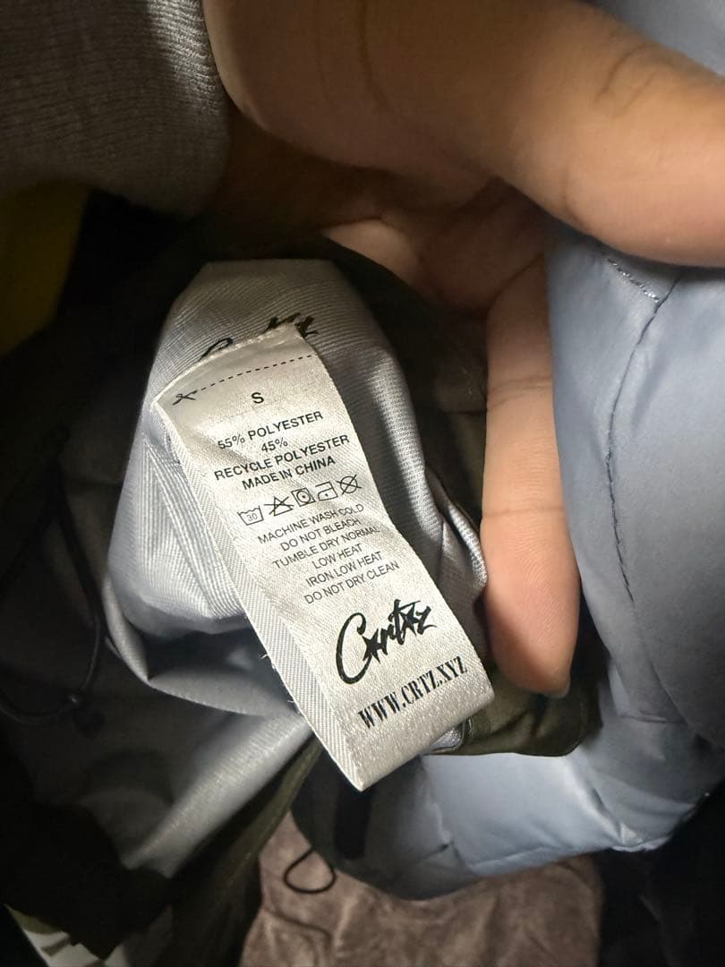 ジャケット・アウター Corteiz WATERPROOF SHELL JACKET V2 KHAKI