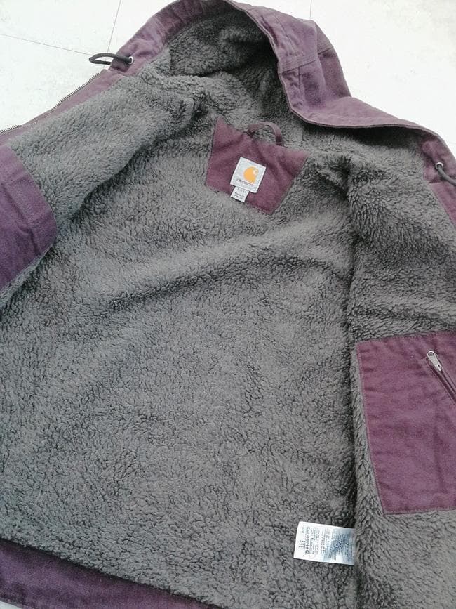 CarHartt カーハート 104292 フード付き 裏ボア ダックジャケット