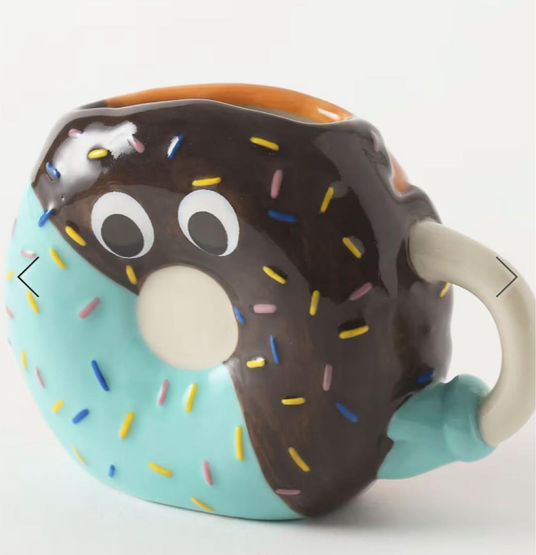 FLAVORSマグカップとドーナツ・ソフトクリームのオブジェ4点セットnico