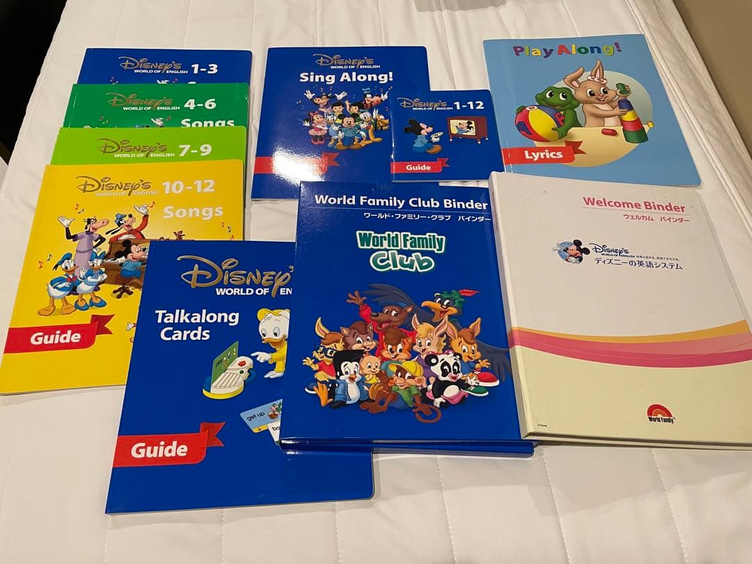 Disney's World of English DVDセット