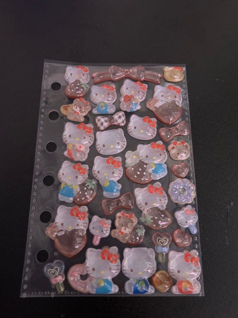 ボンボンドロップシール シール帳 透明ケース付き