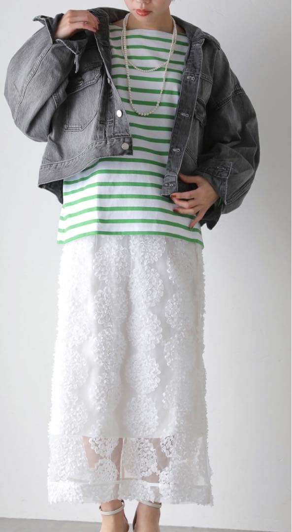 yyy★【新品未使用】RED CARD オーバーサイズデニムジャケット