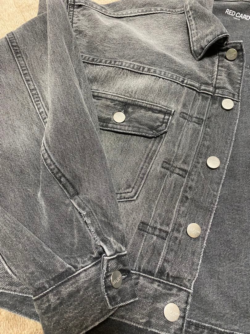 yyy★【新品未使用】RED CARD オーバーサイズデニムジャケット