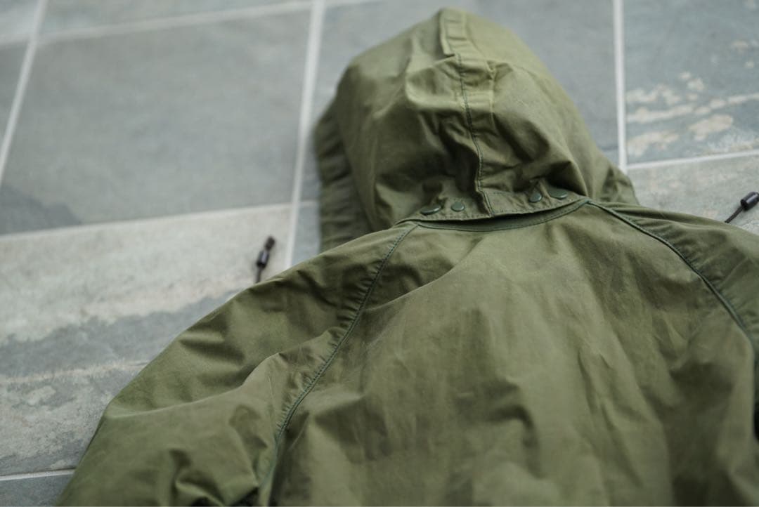 70s 新品 デッドストック バブアー GAMEFAIR ビンテージ フード付