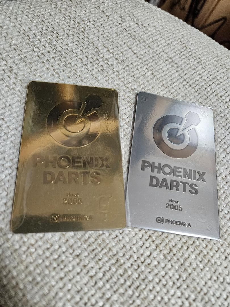 【PHOENicA】金箔&銀箔 限定フェニックスカード(2枚セット)