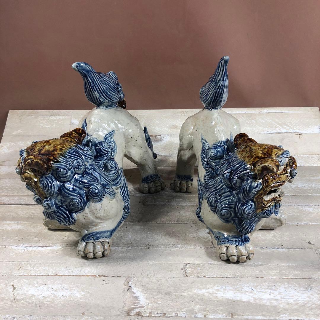 沖縄シーサー　ツイン　美品