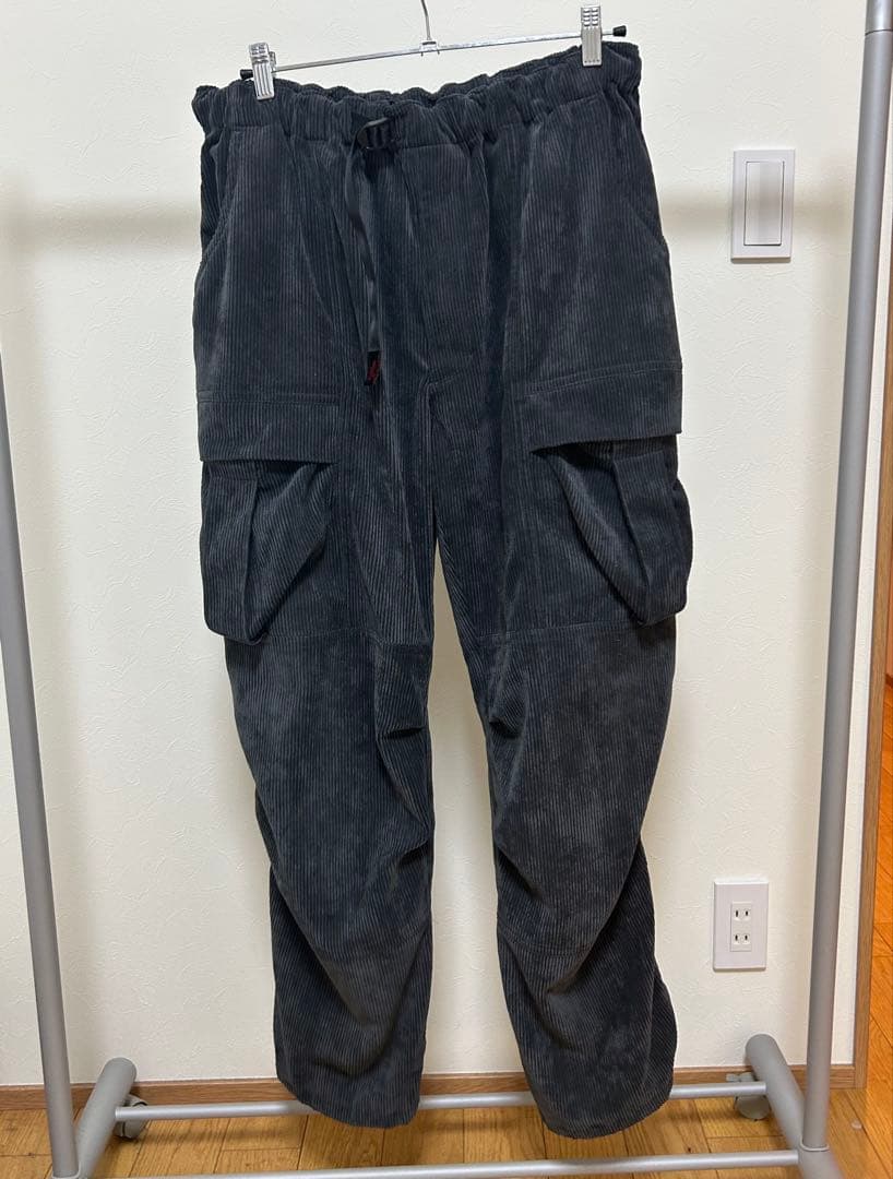 N.HOOLYWOOD コーデュロイカーゴ チャコール 38