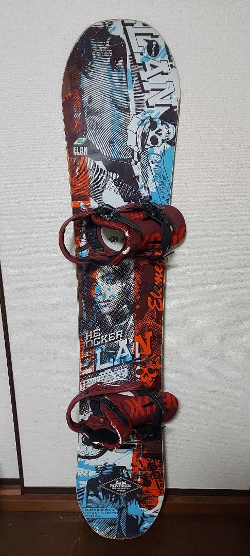ELAN Matrix 152cm スノーボード ビンディング付